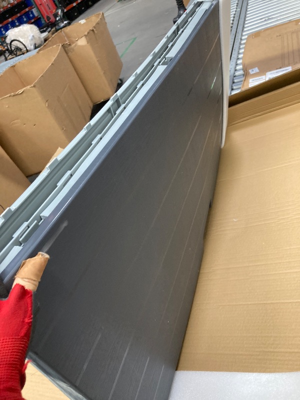 Photo 1 of ***used missing parts**Ktaxon 75gal Outdoor Garden Plastic Storage Deck Box Chest Tools Black Grey