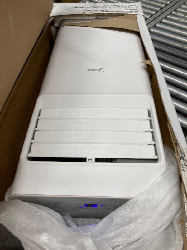 Photo 1 of ***use***Restored Midea 12,000 BTU DUO Portable Air Conditioner With Inverter Technology and Remote Control, RMP14STW, Refurbished