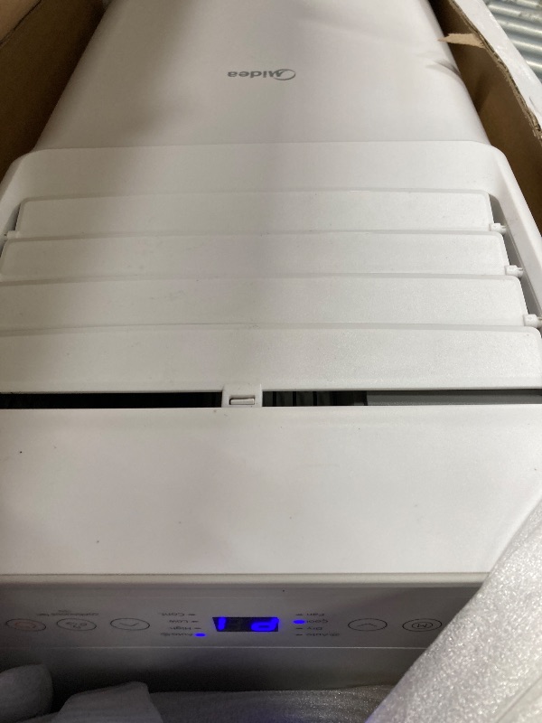 Photo 1 of ***use***Restored Midea 12,000 BTU DUO Portable Air Conditioner With Inverter Technology and Remote Control, RMP14STW, Refurbished
