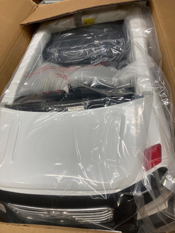 Photo 1 of ***missing parts ***UBesGoo 12V Kids Ride on Car Toys, Licensed Porsche Cayenne Powered Electric Car for Kids, Parent Remote Control, White