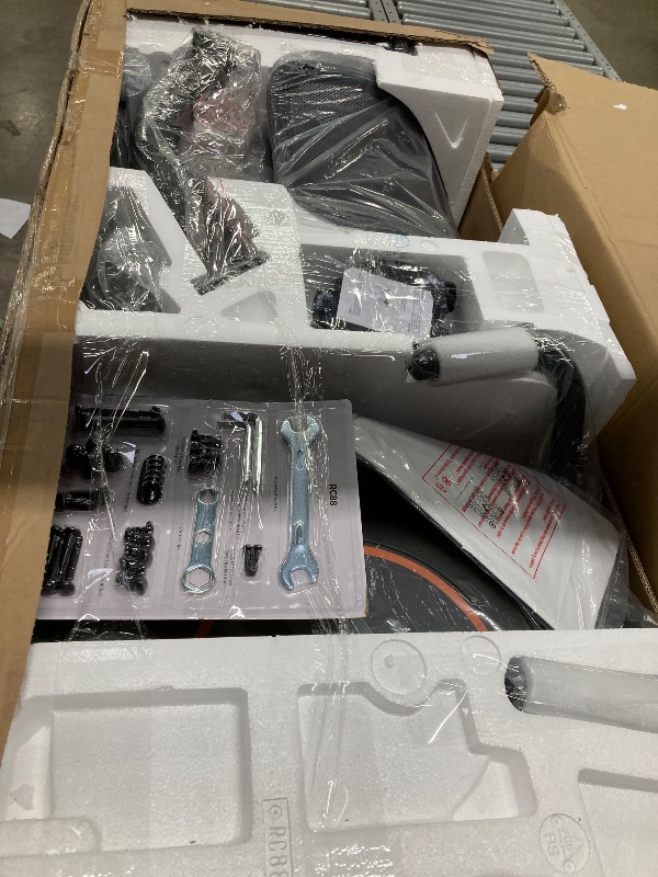 Photo 1 of ** missing parts**  Niceday Recumbent Exercise Bike, Recumbent Bike for Home, Recumbent Stationary Bike 400LBS Weight Capacity, Magnetic Recumbent Bike with Smart APP, LCD Monitor, Heart Rate Handle