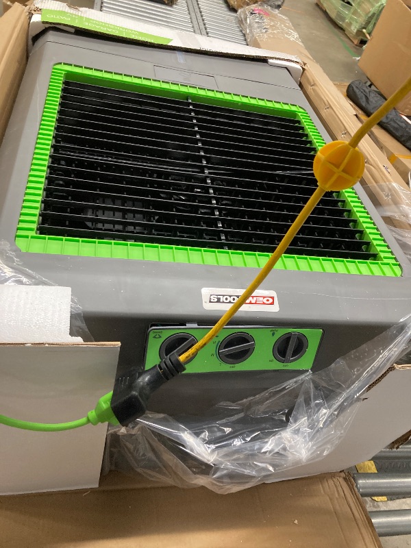 Photo 1 of **it's missing wheels used missing parts ***OEMTOOLS 23969 Swamp Cooler Air Conditioner Portable, 3-Speed Fan, Cools 1600 sq ft, 5300 CFM Mobile Swamp Cooler