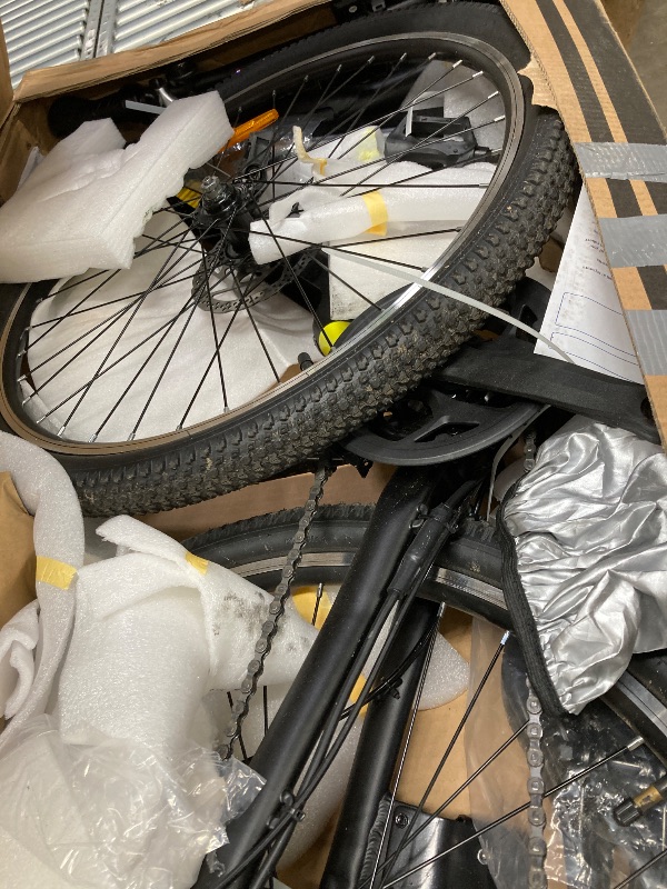 Photo 1 of ***USED MISSING PARTS**** MULTIJOY Electric Bike for Adults,26" E-Bike with 700W Peak Motor 21-Speed,Up to 50 Miles Removable Battery,Front Fork Suspension Dual Disc Brakes,Ebikes for Adults Commute Mountain Beach All Terrain