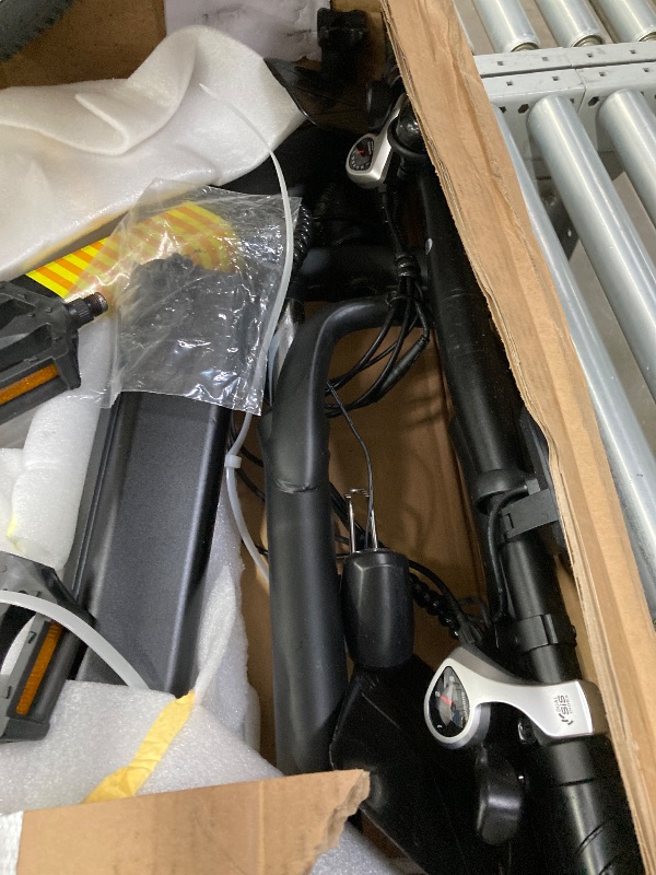 Photo 1 of ***USED MISSING PARTS**** MULTIJOY Electric Bike for Adults,26" E-Bike with 700W Peak Motor 21-Speed,Up to 50 Miles Removable Battery,Front Fork Suspension Dual Disc Brakes,Ebikes for Adults Commute Mountain Beach All Terrain