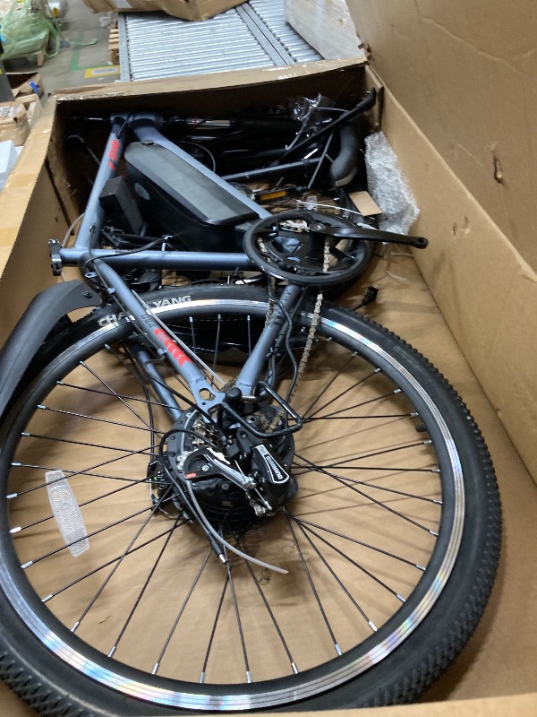 Photo 1 of ****USED ,MISSING PARTS,  FUNTIONTIONAL UNTESTED ******lectric Bike for Adults, 26'' Up to 50 Miles 20MPH Electric Mountain Bike with 48V 430W Removable Battery UL2849 (Grey)