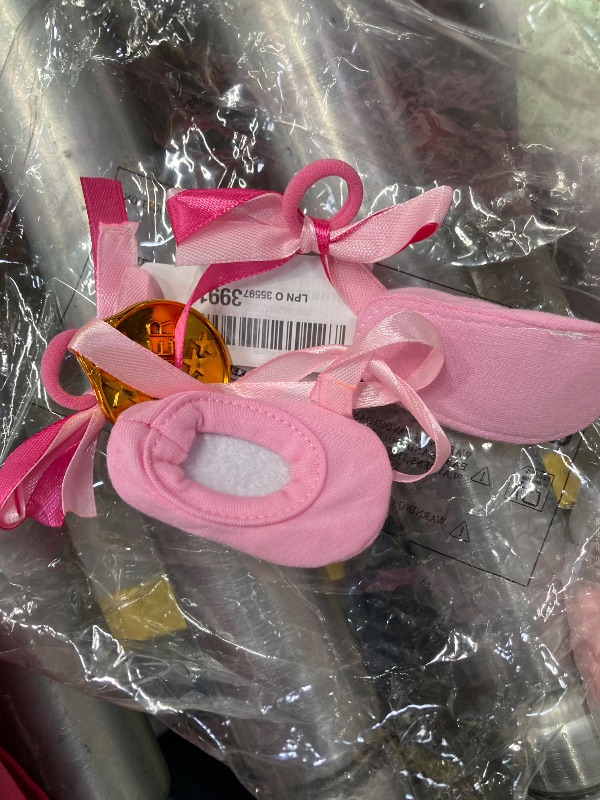 Photo 1 of ***(NO DOLL INCLUDED -MISSING -SELLING AS PARTS ONLY)*** 
K.T. Fancy 18 Inch Doll Gymnastics Clothes Set - Pink Leotard, Shoes, Gym Bag, Olympic Medal, Water Bottle & Hair Accessories for Play, Doll Not Included