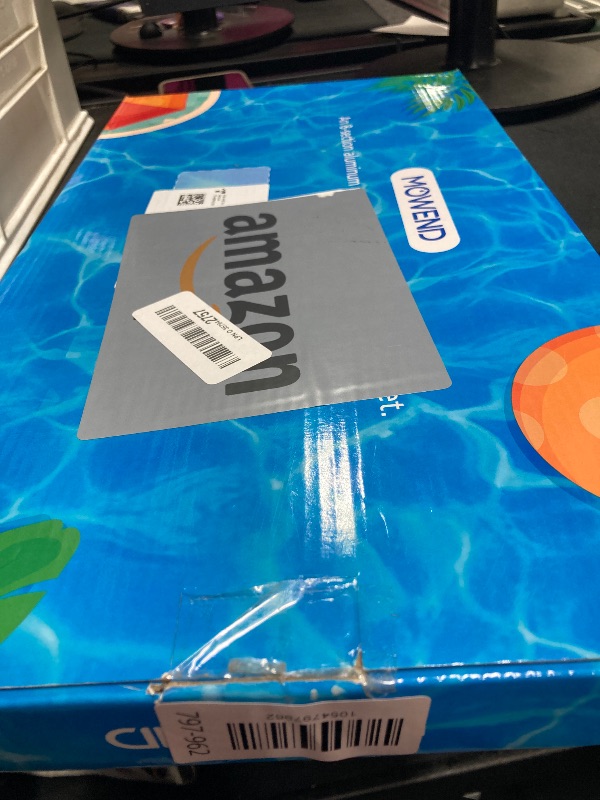 Photo 1 of 10.5 Foot Aluminum Telescopic Swimming Pool Pole - 8 Adjustable Connecting Sections, Expandable Step-Up Length - Attach Connect Skimmer Nets, Rakes, Brushes, Vacuum Heads, Maintenance
