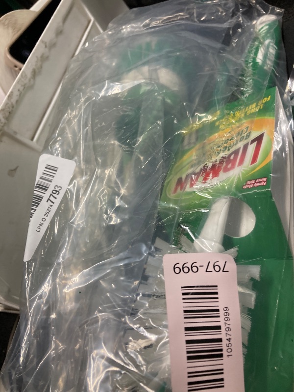 Photo 1 of 
****Partial set***

Libman Bottle & Dish Brush Kit | Cleaning Brushes for Kitchen Use | Straw Brush | Scrub Brushes for Dishes | Big Job Kitchen Brush | Palm Scrub Brush | 3 Different Brushes & Straw Cleaner Included