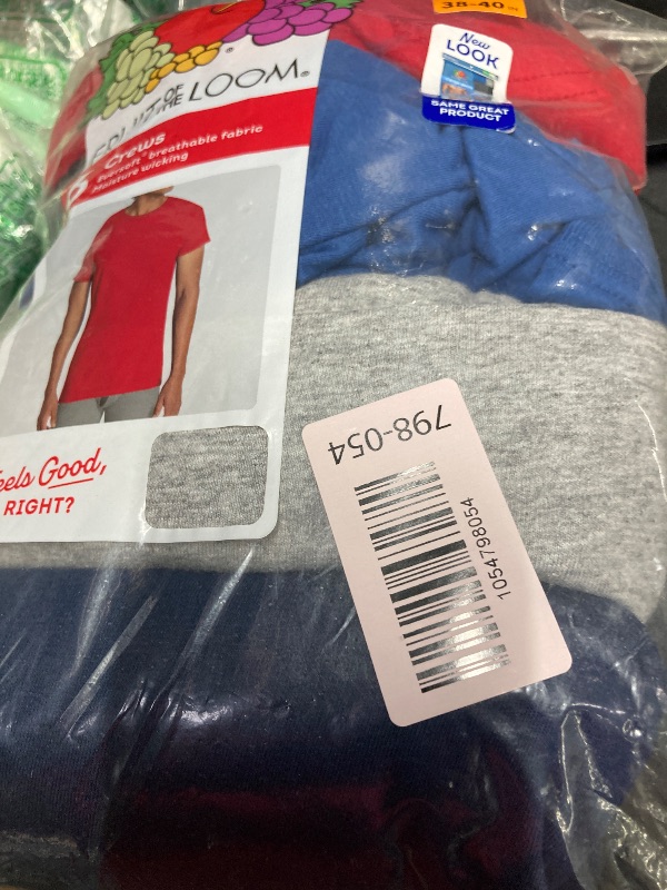 Photo 1 of ****Partial set***

Fruit Of The Loom Mens Classic T-Shirt, Regular - Pack - Colors May Vary, Medium US