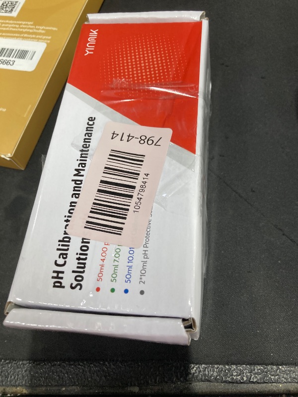 Photo 1 of ***Partial set****
YINMIK pH Meter Calibration Solution Kit(4.00,7.00&10.01) with pH Electrode Storage Solution Kit,3 Bottles pH Calibration Buffer Solution and  KCL pH Probe Solution for pH Meters