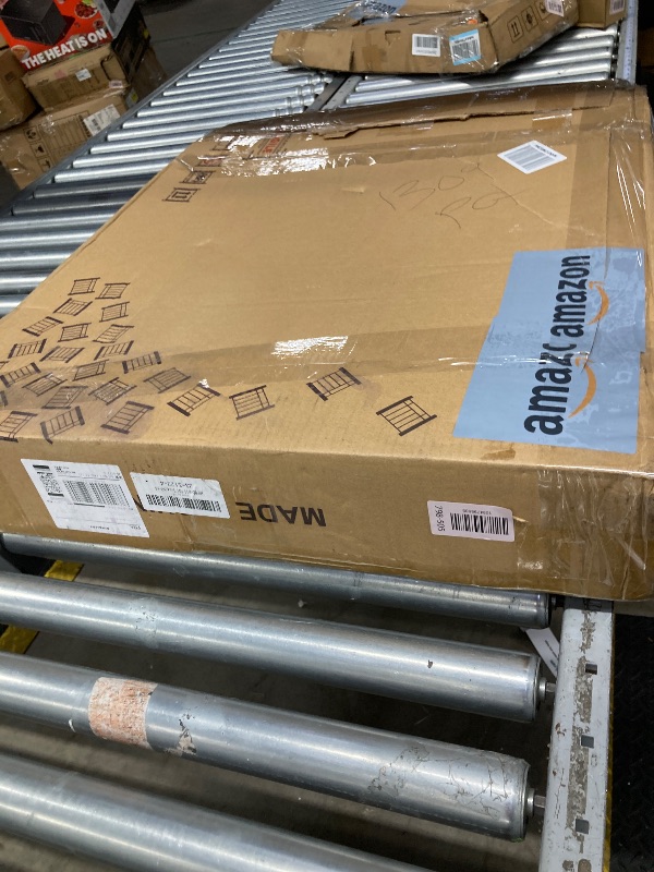 Photo 1 of ****Partial set****
JSB 144-inch Extra Wide 30-inch Tall Dog gate with Door Walk Through, Freestanding Round Tube Pet Gate for Halls Stairs, Puppy Safety Dog Fence with 2PCS Support Feet (White)