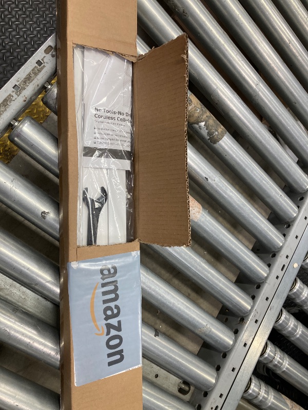 Photo 1 of ***The model and color may vary***

LazBlinds No Tools No Drill Cordless Cellular Shades, Blackout Light Blocking Honeycomb Shades for Home, Thermal Insulation Blinds for Windows, 25" W x 48" H, White