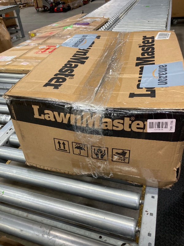 Photo 1 of ****Partial set***
LawnMaster LMRM1801 Push Reel Lawn Mower 18-Inch 5-Blade