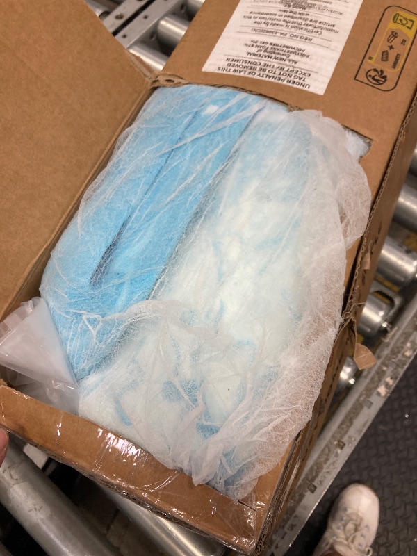 Photo 1 of **NOT SURE OF THE SIZE, ALSO MAY LOOK DIFFERENT THAN THE STOCK PICTURE*** Memory Foam Mattress Topper Queen, 2 Inch Thick Gel Infused Bed Toppers for Queen Size Bed, Soft Mattress Pads for Sleeper Sofa, RV, Camper, CertiPUR-US Certified, Blue