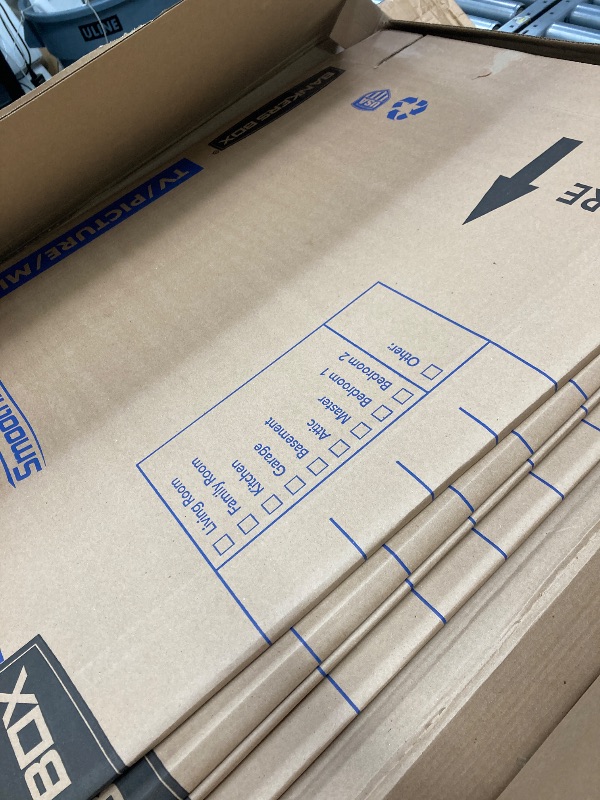 Photo 1 of ***theres only 4*** Bankers Box Large Prime Moving Box 6 Pack, Reinforced Handles, Tape-Free Assembly, Attached Lid, 18-in x 18-in x 24-in (0062904)