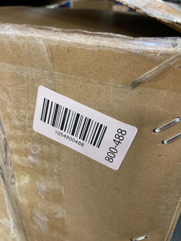 Photo 1 of **doesn't look like it has the back to it, parts only** Sweetcrispy Executive Home Office Desk Chair - Ergonomic Big Tall High Back with Footrest & Lumbar Support, Reclining Height Adjustable, Comfy PU Leather Computer Gaming with Swivel Wheels, Brown