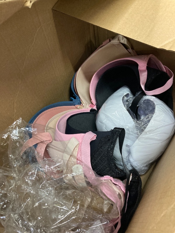 Photo 1 of **40D**Women Bras 6 Pack of Plain Bra D Cup DD Cup DDD Cup 40D (X3906)
