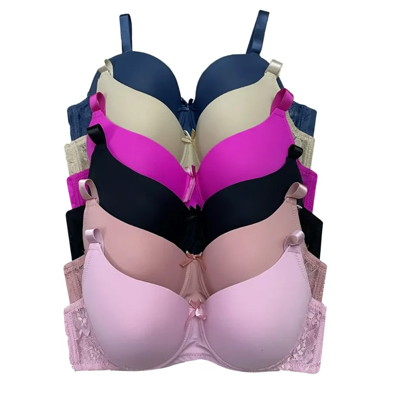 Photo 1 of **40D**Women Bras 6 Pack of Plain Bra D Cup DD Cup DDD Cup 40D (X3906)
