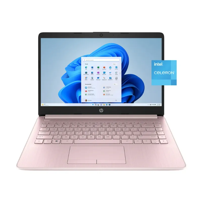 Photo 1 of **IT IS LOCKED WITH A PASSWORD*** HP Stream 14 inch Windows Laptop Intel Processor N4120 4GB RAM 64GB eMMC Pink

