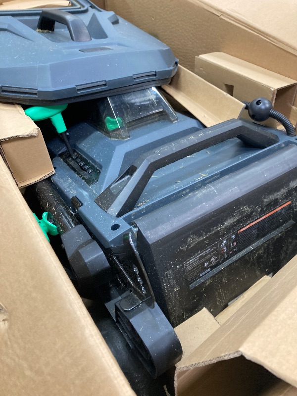 Photo 1 of **USED** Amazon Brand - Denali by SKIL 2 x 20V (40V) Brushless 18-Inch Push Lawn Mower Kit, Includes Two 4.0 Ah Lithium Batteries & Dual Port Charger
