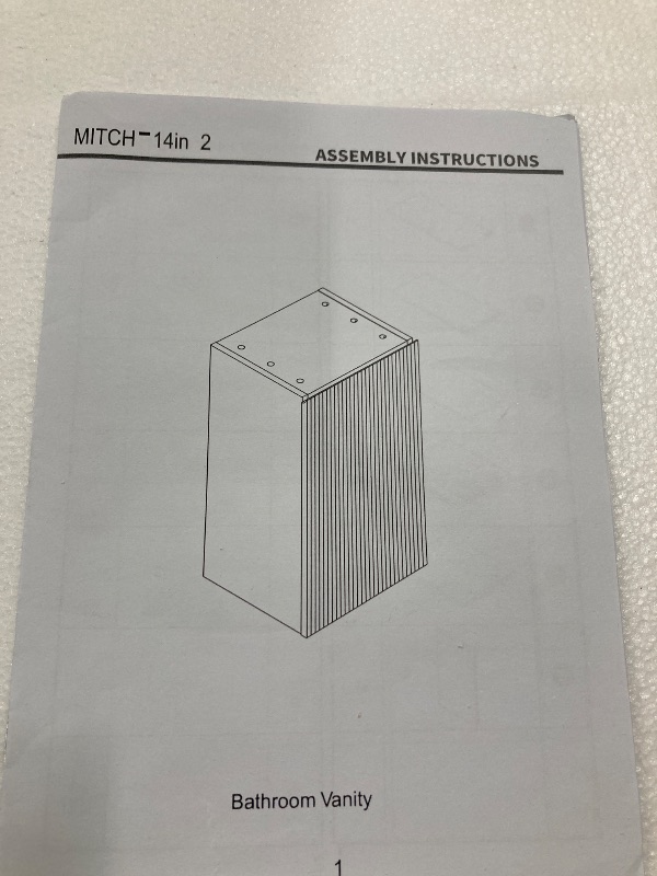 Photo 1 of ***(SELLING PART ONLY)*** Bathroom Vanity, Brown