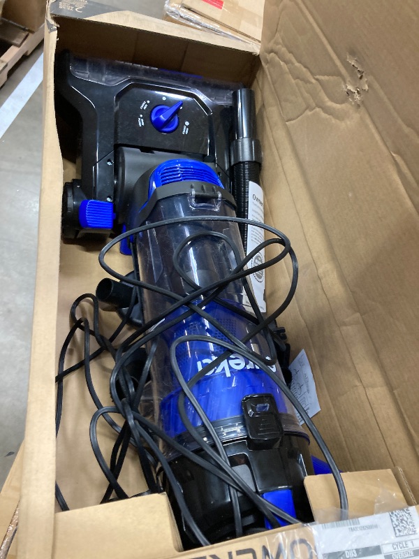 Photo 1 of ***(PARTS ONLY - SELLING AS PARTS ONLY)*** 
Eureka Lightweight Powerful Upright Vacuum Cleaner for Carpet and Hard Floor, Power Speed, New Model, Blue, black 