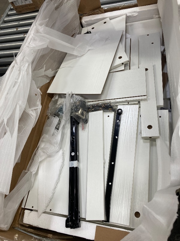Photo 1 of *** used****Ktaxon 3-Drawer Wood Lateral File Cabinet Lockable Filing Cabinet with Lock for Home Office Easy to Assemble White
