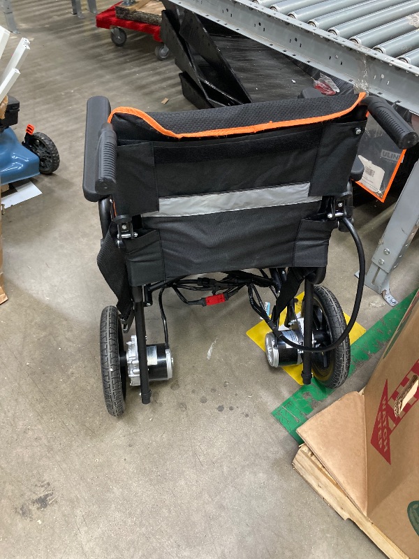 Photo 1 of ***MISSING PARTS -SELLING AS IS***
POWET Electric Wheelchairs for Adults, Foldable Lightweight Power Wheelchair, 500W Dual Motors, 15 Miles Longer Range, All Terrain Portable Motorized Wheelchair for Seniors Support 350 lbs