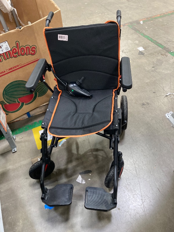 Photo 1 of ***MISSING PARTS -SELLING AS IS***
POWET Electric Wheelchairs for Adults, Foldable Lightweight Power Wheelchair, 500W Dual Motors, 15 Miles Longer Range, All Terrain Portable Motorized Wheelchair for Seniors Support 350 lbs
