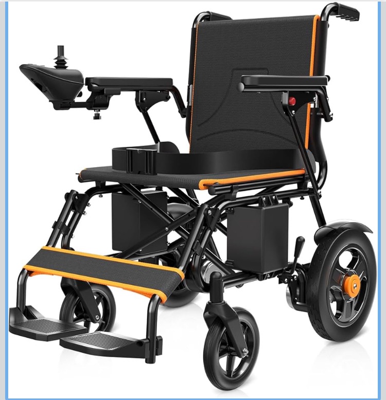 Photo 1 of ***MISSING PARTS -SELLING AS IS***
POWET Electric Wheelchairs for Adults, Foldable Lightweight Power Wheelchair, 500W Dual Motors, 15 Miles Longer Range, All Terrain Portable Motorized Wheelchair for Seniors Support 350 lbs