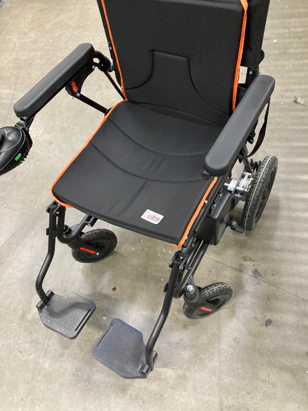 Photo 1 of ***MISSING PARTS -SELLING AS IS***
POWET Electric Wheelchairs for Adults, Foldable Lightweight Power Wheelchair, 500W Dual Motors, 15 Miles Longer Range, All Terrain Portable Motorized Wheelchair for Seniors Support 350 lbs
