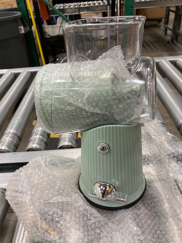 Photo 1 of ***PARTS ONLY - SELLING AS INCOMPLETE AS IS*** Rotary Cheese Grater, Multifunction 5 In 1 Chopper Vegetable Cutter Slicer, Round Mandoline Drum Slicer, Cheese Shredder,Grater With Handle, Easy to Clean Kitchen Gadgets with Storage Box