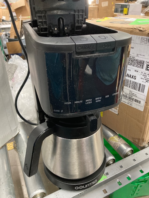 Photo 1 of ***NEED CLEAN***
 2-in-1 Coffee Maker, Single Serve Pod + 12 Cup Drip, K-Cup Compatible, Black
