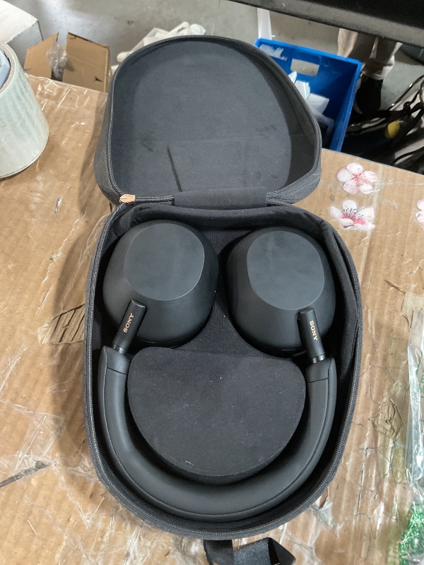 View 3 of **model m5 not m6**Sony WH-1000XM6 The Best Noise Canceling Wireless Headphones, HD NC Processor QN3, 12 Microphones, Adaptive NC Optimizer, Mastered by Engineers, Studio-Quality, 30-Hour Battery, Black