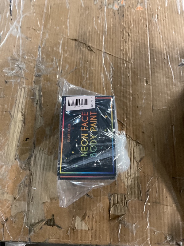 Photo 1 of 15 Colors Glow Neon Face Paint, Water Activated UV Face Paint, Neon Glow in The Dark Body Paint Washable Eyeliner Face Painting for Party, Halloween, Festival, Rave