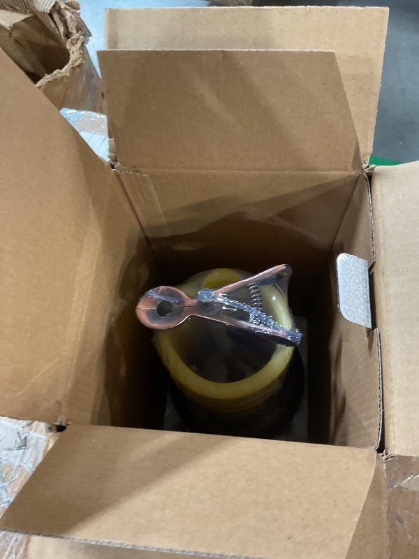 Photo 1 of Candle by the Hour 80-Hour Vertical Candle, Eco-friendly Natural Beeswax with Cotton Wick