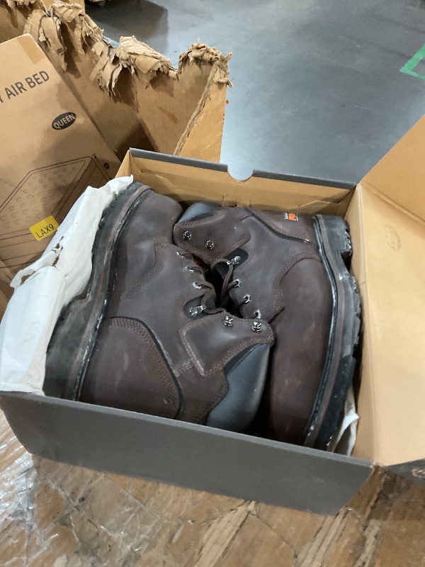 View 2 of Timberland PRO Men's Pit Boss 6 Inch Steel Safety Toe Industrial Work Boot, Brown-2024 New, 13 W