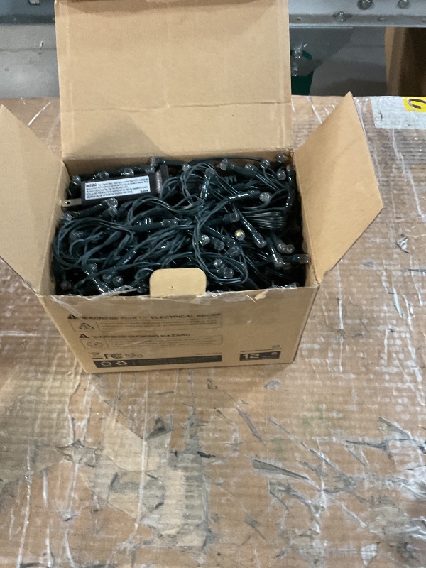 Photo 1 of ***(PARTS ONLY/ NON FUNCTIONAL)***Super Long 500 LED 178FT Christmas Lights, Bright Bubble Led Christmas Tree Lights with 8 Modes & Memory, 2025 Upgraded Twinkle LED String Lights for Indoor Outdoor Xmas Party Decorations, Warm White