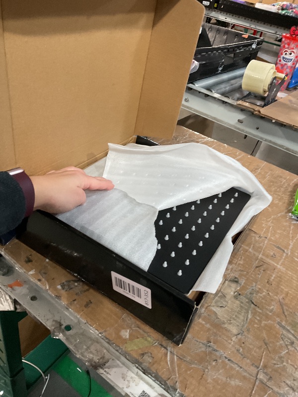 Photo 1 of (used)(missing pieces) Shower Head Combo,10 Inch High Pressure Rain Shower Head with 11 Inch Adjustable Extension Arm