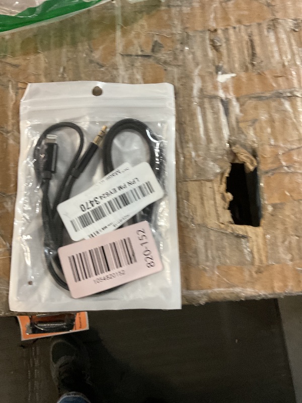 Photo 1 of (Apple MFi Certified) iPhone AUX Cord,Lightning to 1/8 Inch Audio Cable,3.3ft, Headphone Jack Adapter Male Aux Stereo Audio Cable Compatible for iPhone 14/13/12/11/XR/X/8/7 (Black)