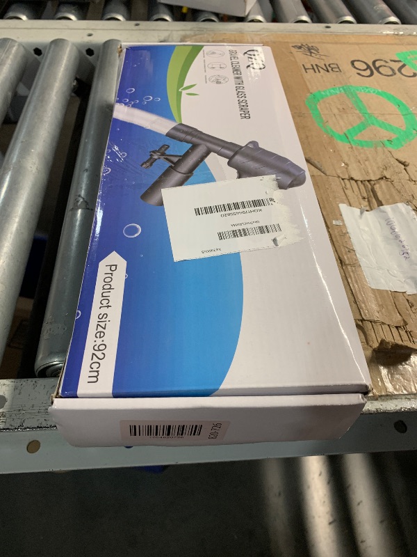 Photo 1 of ***(USED/ UNKNOWN IF MISSING PARTS)***QZQ Aquarium Gravel Cleaner [2025 Edition] Vacuum Fish Tank Vacuum Cleaner Tools for Aquarium Water Changer with Aquarium Thermometers Fish Net kit Use for Fish Tank Cleaning Gravel and Sand