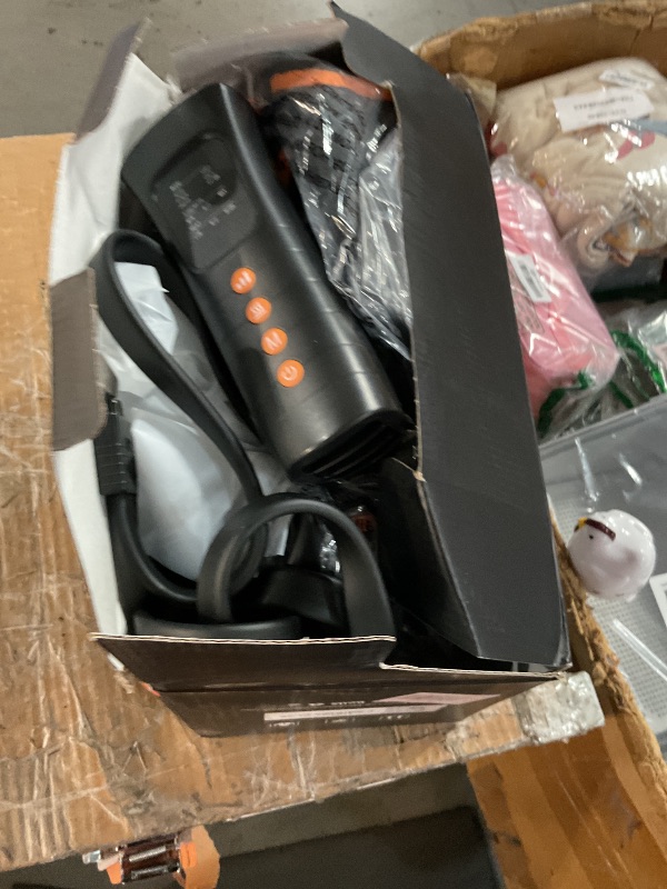 Photo 1 of ***(MISSING POWER CORD/ UNABLE TO TEST)***ITCPRL Leg Massager with Heat and Compression, Foot Calf & Thigh Massage for Circulation and Pain Relief, Leg Compression Massager with Handheld Controller 3 Intensities 6 Modes