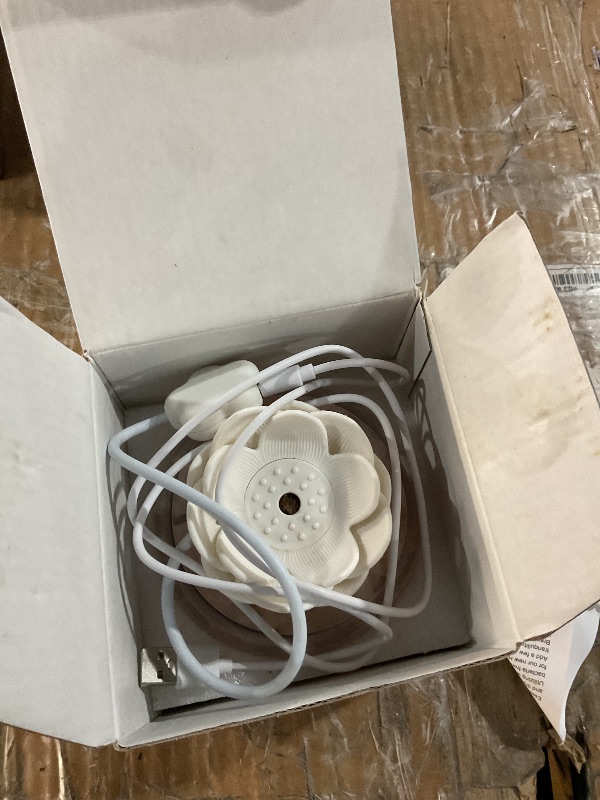 Photo 1 of (used) Essential Oil Diffusers Aromatherapy Diffuser: Vyaime Salt Lamp Diffuser for Home Bedroom Office, Pink Crystal Himalayan