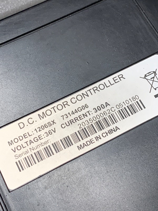 Photo 1 of (see all images) HLBTK 36V 300Amp 9Pins Motor Controller Compatible with EZGO TXT and Medalist 1995 1996 1997