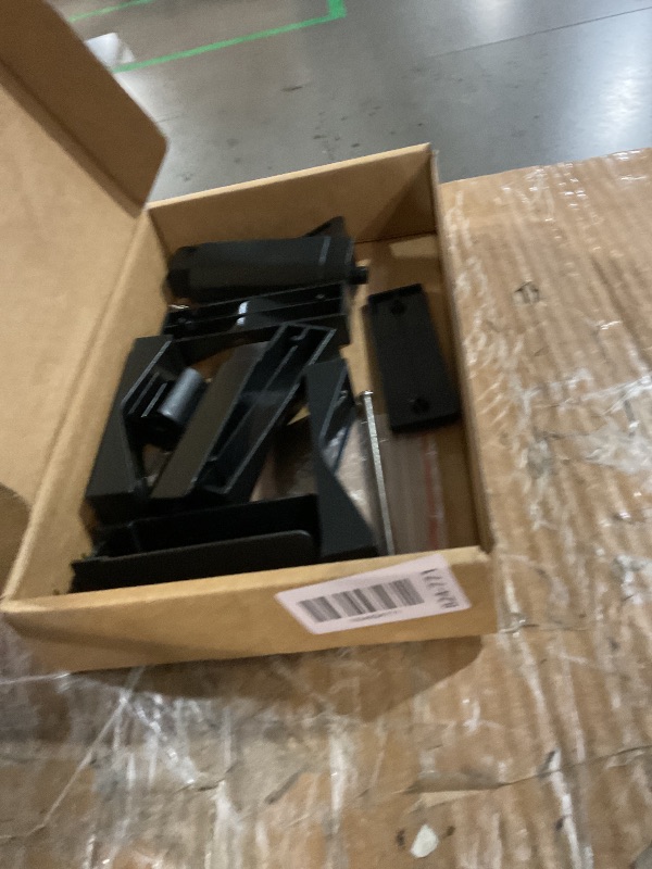 Photo 1 of ?Upgrade? 2 Pcs Baby Gate Banister Adapter – No?Drill Stair Railing Mount, Fits 2–3.5? Round/Square Posts, Compatible with Baby & Pet Safety Gates (Black, Standard-B)