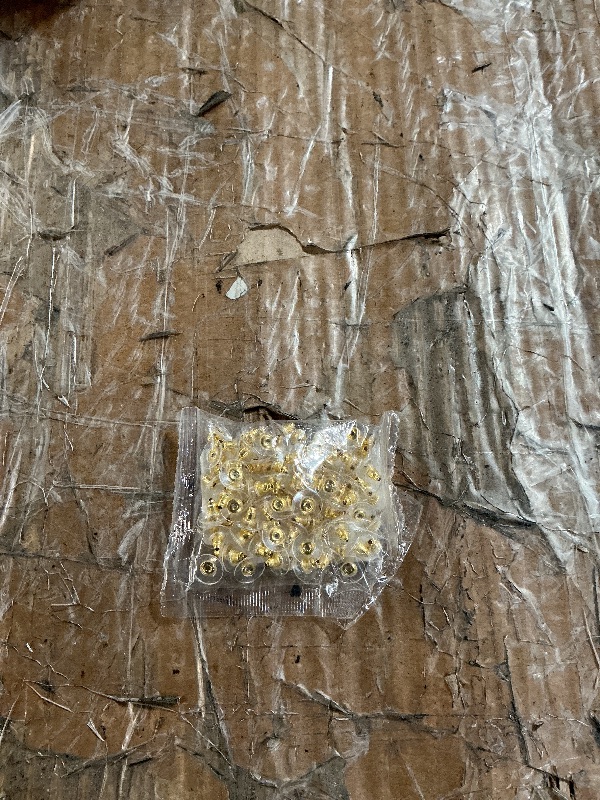 Photo 1 of 100PCS Screw on Earring Backs for Heavy Earring - Imitation Gold