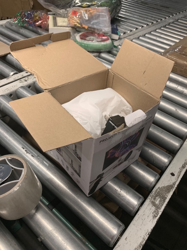 Photo 1 of [Electric Focus]Mini Portable Projector with 4K Support, Bluetooth 5.4 WIFI6, 5watt Sound Base Speaker, 260 ANSI, Android 11, 210° Rotation , Auto Keystone Correction Video Projector HY300 PLUS