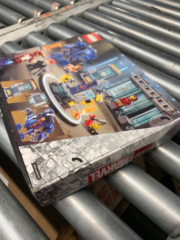 Photo 1 of ****FACTORY SEALED****LEGO Marvel Iron Man’s Laboratory: Hall of Armor Building Toy - Marvel Superhero Toy for Kids, Boys and Girls, Ages 8+ - with Minifigures and a Mech - Gift Idea for Birthdays - 76315