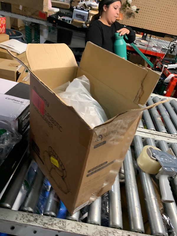 Photo 1 of (2025 Upgrade) Cordless Robotic Pool Cleaner, Lasts 80 Min, Automatic Vacuum for Above-Ground Pools up to 645 Sq.ft,Portable, Self-Parking (Transparent Blue)