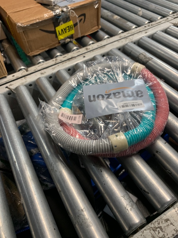 Photo 1 of ??Weighted 3lb Fitness Hoop for Adults - Soft Spring Hula Hoop - Flexible, Foldable for Home & Travel - Cushioned Comfort, Silent Exercise for Waist Toning & Weight Loss??